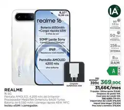 El Corte Inglés Realme - 6 s5minhos oferta