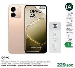 El Corte Inglés Oppo - regal d'auriculars oppo enco buds 3 + carregad 45w oferta