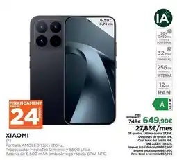 El Corte Inglés Xiaomi - prontas amoled oferta
