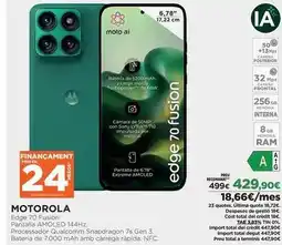 El Corte Inglés Motorola - edge 5q7 fasión oferta