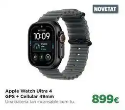 El Corte Inglés Apple - watch ultra 4 gps + cellular 49mm oferta