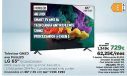 El Corte Inglés Lg - televisor qned 65 65qnedq8566b oferta