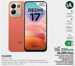 El Corte Inglés Xiaomi - redmi 17 oferta