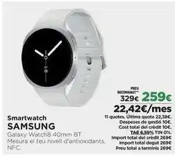 El Corte Inglés Samsung - smartwatch oferta