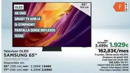 El Corte Inglés Samsung - televisor oled oferta