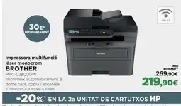 El Corte Inglés Brother - impressora multifuncio laser monocrom oferta