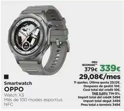El Corte Inglés Oppo - smartwatch oferta
