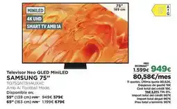 El Corte Inglés Samsung - televisor neo qled miniled oferta
