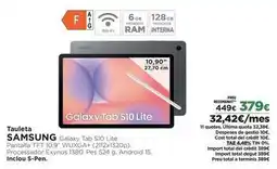 El Corte Inglés Samsung - galaxy tab s10 lite oferta