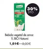 NaturaSí Bebida vegetal de arroz oferta