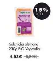 NaturaSí Vegetalia - salchicha alemana oferta