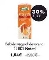 NaturaSí Bebida vegetal de avena oferta