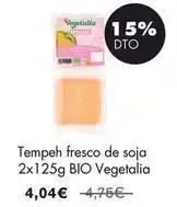 NaturaSí Vegetalia - tempeh fresco de soja bio oferta