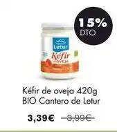 NaturaSí Cantero letur - kéfir de oveja bio oferta