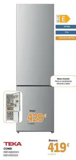 E.Leclerc Teka - combi rbf48650wh oferta