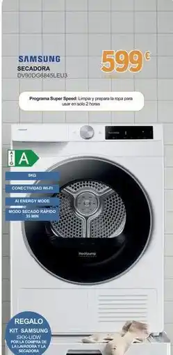 E.Leclerc Samsung - secadora dv90dg6845leu3 oferta