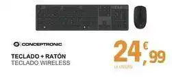 E.Leclerc Conceptronic - teclado + ratón teclado wireless oferta