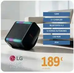 E.Leclerc Lg - altavoz stage 301 oferta