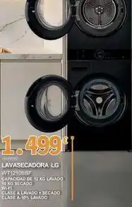 E.Leclerc Lg - lavasecadora wt1210bbf oferta