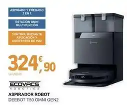 E.Leclerc Ecobasics - aspirador robot deebot t50 omni gen2 oferta