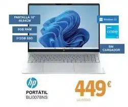 E.Leclerc Hp - portátil bu0078ns oferta