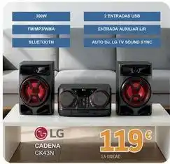 E.Leclerc Lg - cadena ck43n oferta