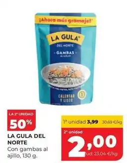 Alimerka La gula del norte - con gambas al ajillo oferta