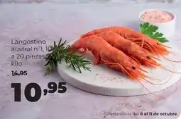 Alimerka Austral - langostino no oferta