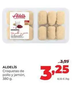 Alimerka Aldelis - croquetas de pollo y jamón oferta