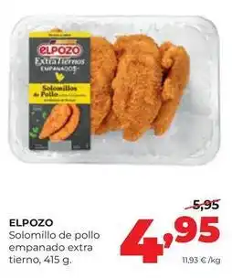 Alimerka Elpozo - solomillo de pollo empanado extra tierno oferta