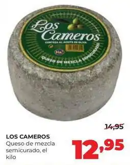 Alimerka Los cameros - queso de mezcla semicurado oferta