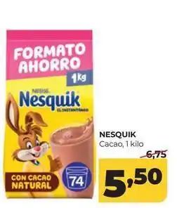 Alimerka Nesquik - cacao oferta