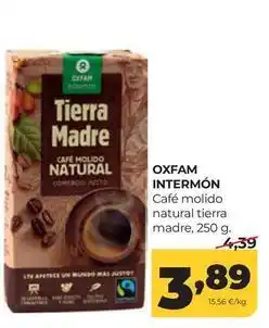 Alimerka Cafe molido natural tierra madre oferta