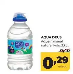 Alimerka Aquadeus - agua mineral natural kids oferta