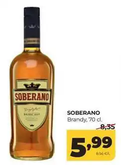 Alimerka Soberano - brandy oferta