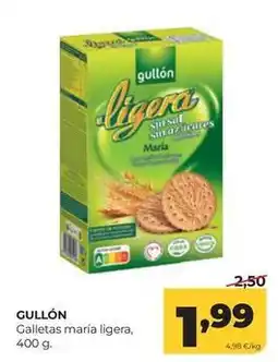Alimerka Gullón - galletas maria ligera oferta