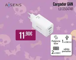 MR Micro Aisens cargador gan lb13504748 oferta