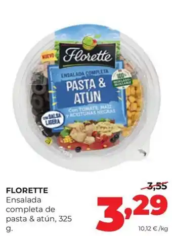 Alimerka Florette ensalada completa de pasta & atún oferta