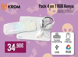 MR Micro Krom pack 4 en 1 rgb kenya oferta