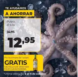 Alimerka Pulpo oferta