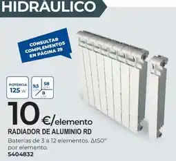 BigMat RADIADOR DE ALUMINIO RD oferta