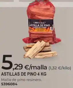 BigMat Libecosol astilla de pino oferta