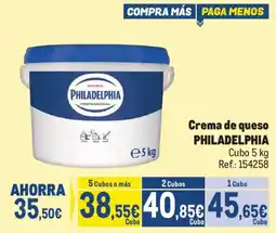 Makro philadelphia crema de queso oferta