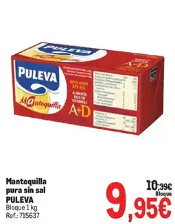Makro Puleva mantequilla pura sin sal oferta