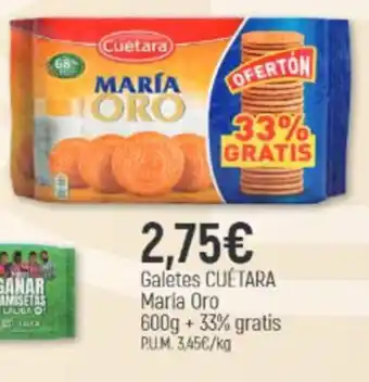 Cuétara María Oro