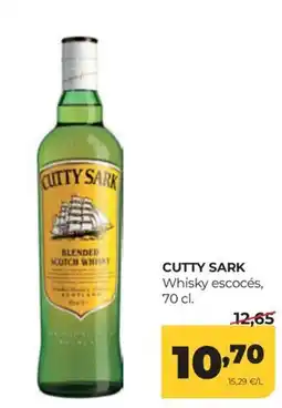 Alimerka Cutty Sark whisky escocés oferta