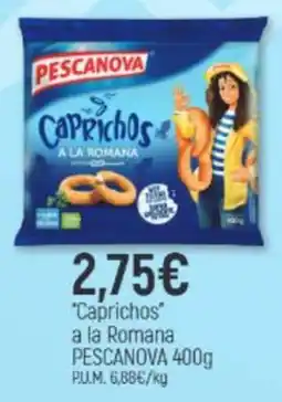 Coaliment Pescanova caprichos a la romana oferta