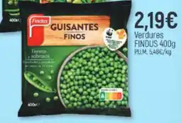 Coaliment Findus guisantes finos oferta