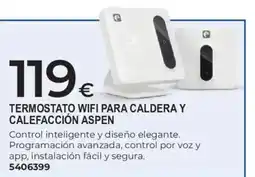 BigMat Aspen termostato wifi para caldera y calefacción oferta