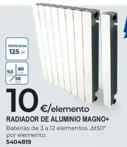 BigMat Radiador de aluminio magno+ oferta